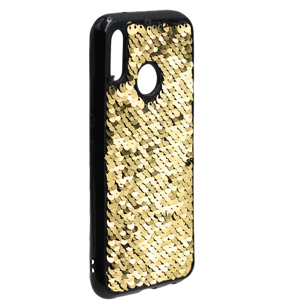 Накладка Sequins для Huawei P20 Lite (ANE-LX1) золота-2